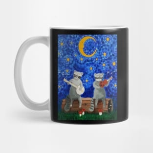 Bluegrass Raccoons Mug